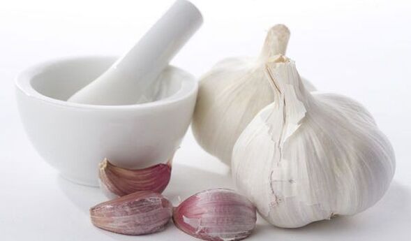Garlic, effectively kills parasites