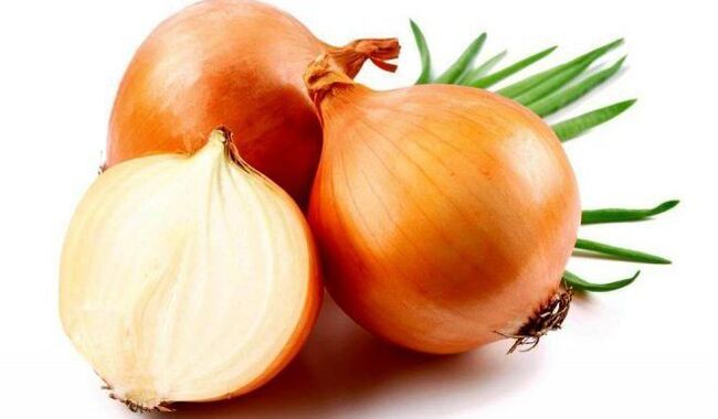 Onions for making folk remedies for worms