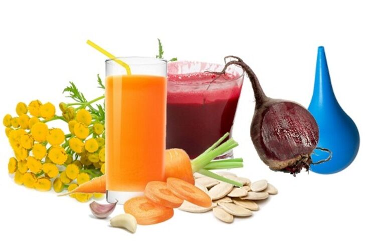 folk remedy parasites in the body