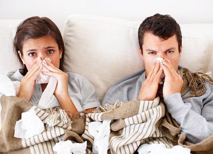 The symptoms of the flu are side effects of cleaning the body with anthelmintics